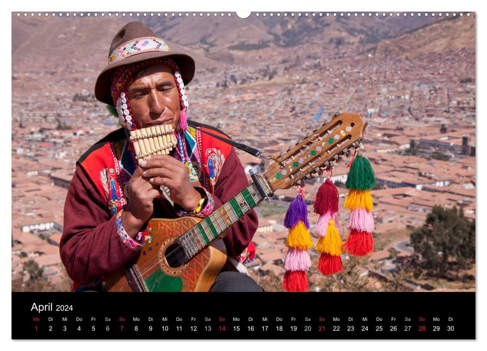 Pérou - des Andes à l'Amazonie (Calvendo Premium Wall Calendar 2024) 