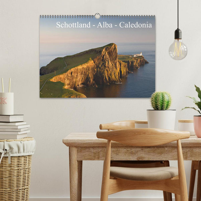 Schottland - Alba - Caledonia (CALVENDO Wandkalender 2024)