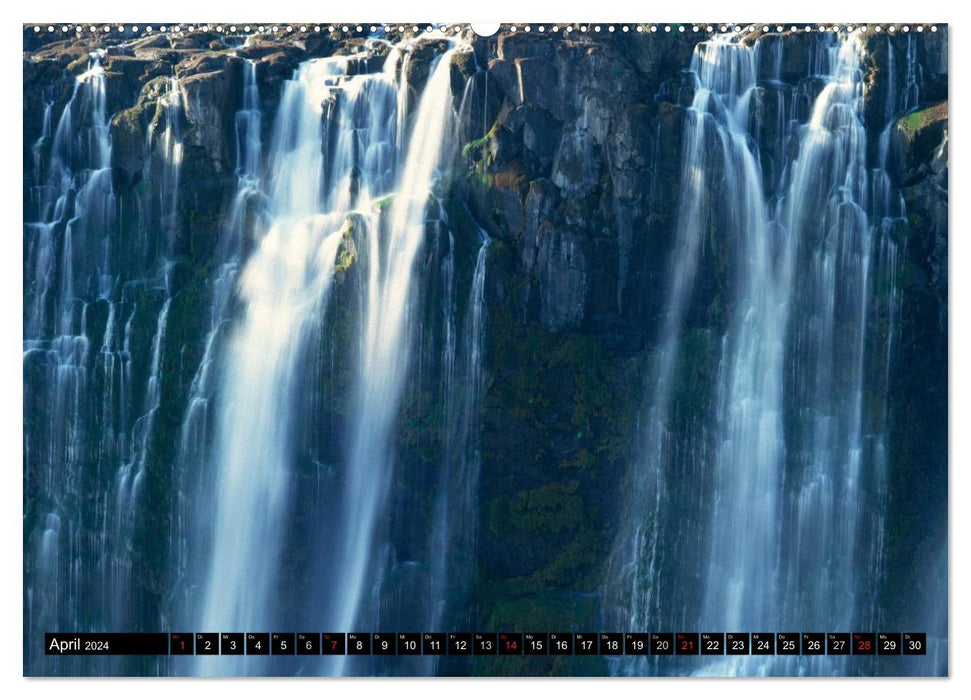 Victoria Wasserfälle (CALVENDO Premium Wandkalender 2024)