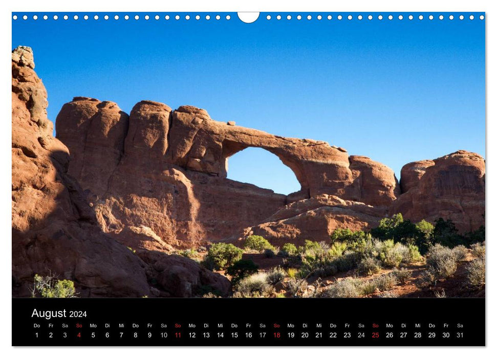 Arches National Park - Amerika's Südwesten (CALVENDO Wandkalender 2024)