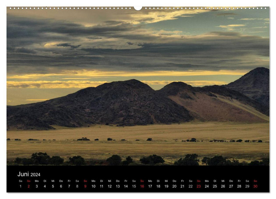 Desert Magic Namibie (Calvendo Premium Calendrier mural 2024) 