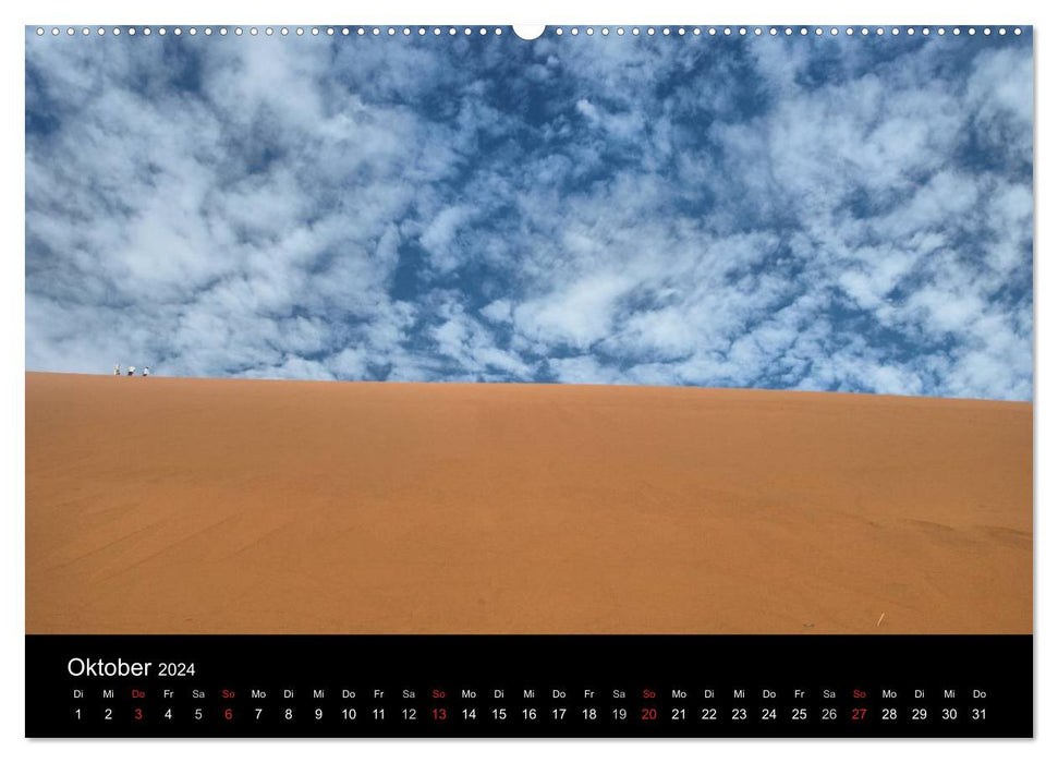 Wüstenzauber Namibia (CALVENDO Wandkalender 2024)