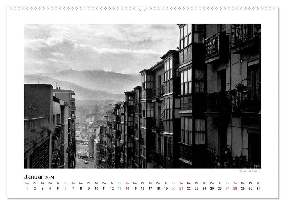 Bilbao - Bilder einer Stadt (CALVENDO Wandkalender 2024)