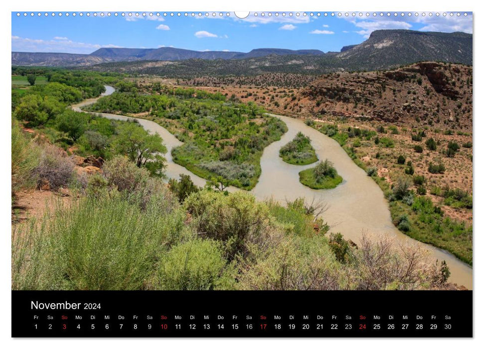 Treasures of New Mexico (CALVENDO Premium Wandkalender 2024)