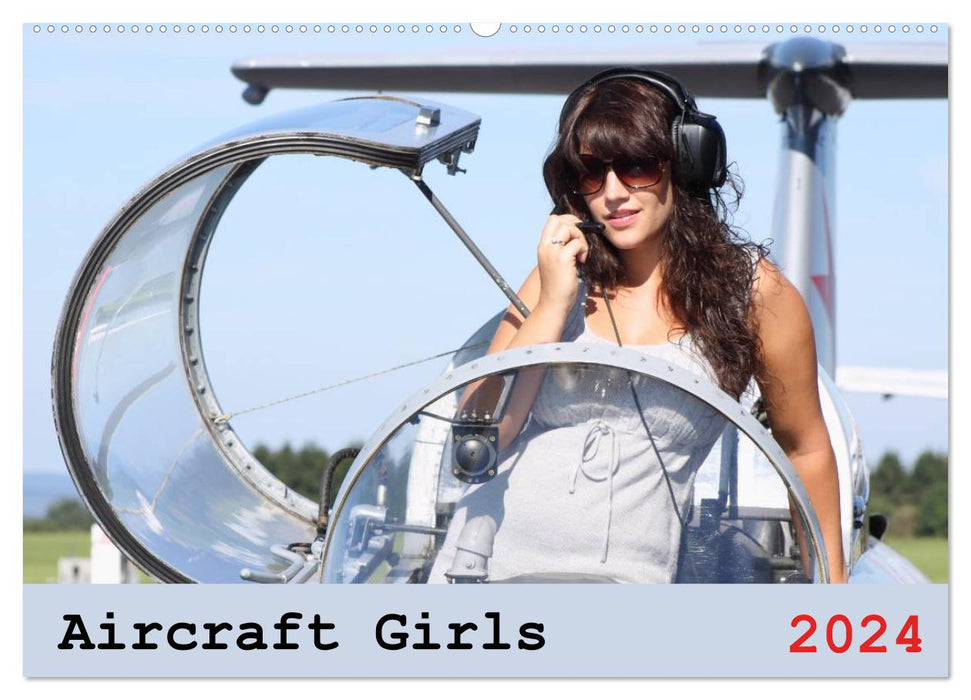 Aircraft Girls 2024 (Calendrier mural CALVENDO 2024) 