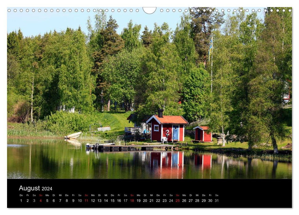 Schweden 2024 (CALVENDO Wandkalender 2024)