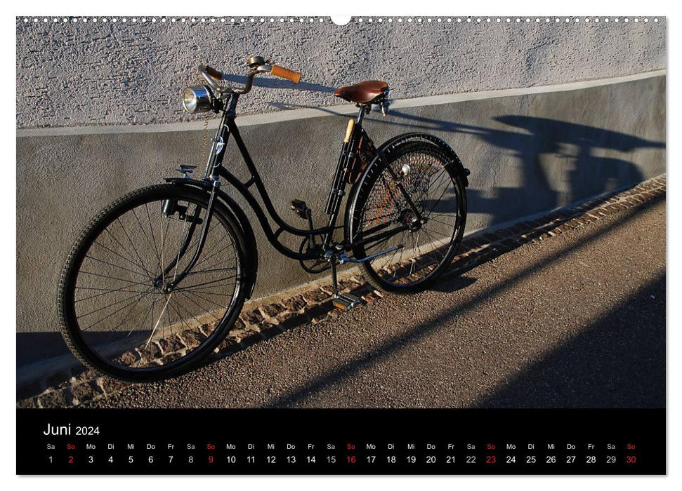 Vieux classiques du vélo 2024 (Calvendo mural Premium CALVENDO 2024) 