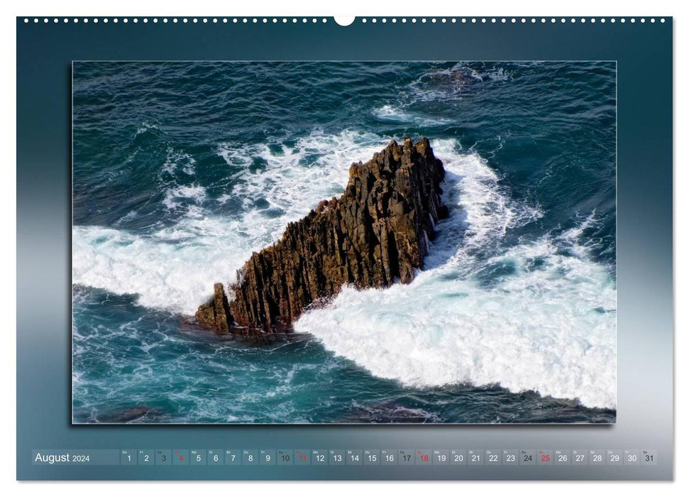 Steine, Felsen und Meer (CALVENDO Premium Wandkalender 2024)