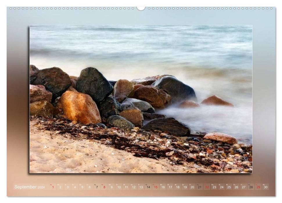 Steine, Felsen und Meer (CALVENDO Premium Wandkalender 2024)