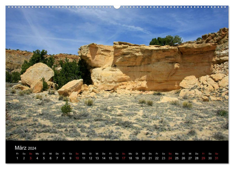 Treasures of New Mexico (CALVENDO Wandkalender 2024)