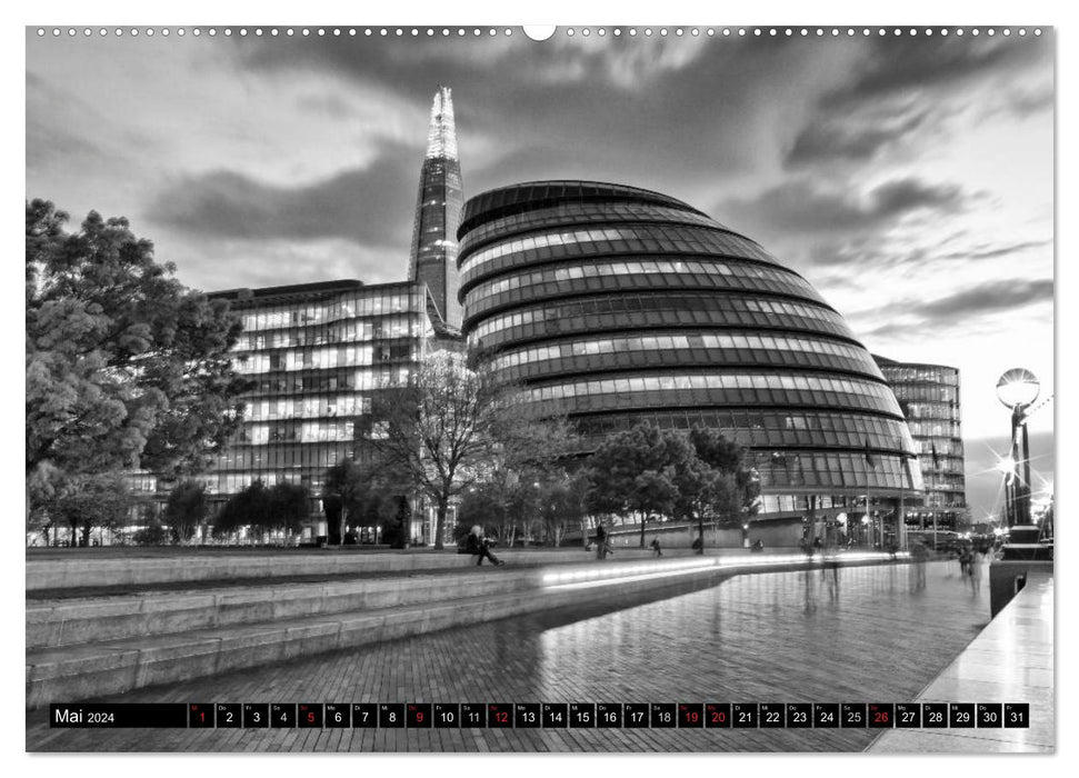 LONDON Urbaner Flair (CALVENDO Premium Wandkalender 2024)