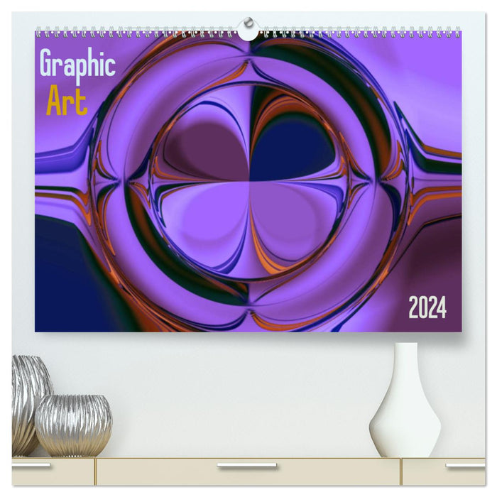 Art graphique 2024 (Calvendo Premium Wall Calendar 2024) 