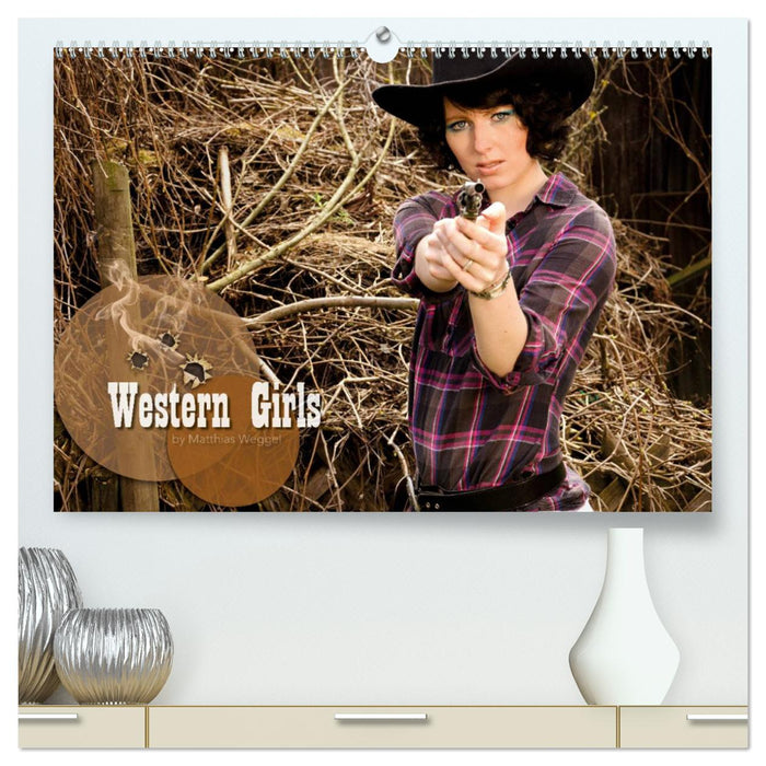 Western Girls (Calvendo Premium Calendrier mural 2024) 