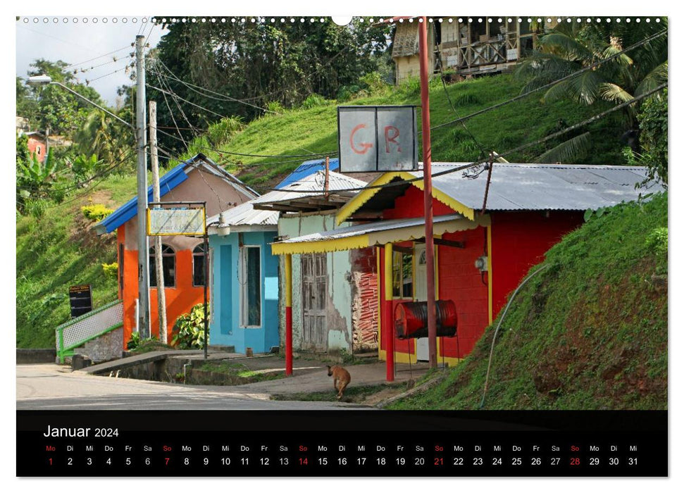 Trinité-et-Tobago (Calendrier mural CALVENDO 2024) 