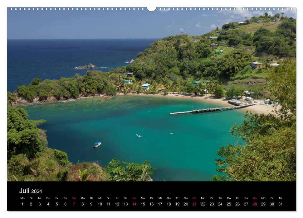 Trinité-et-Tobago (Calendrier mural CALVENDO 2024) 