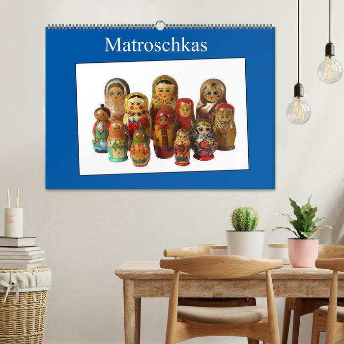 Matroschkas (CALVENDO Wandkalender 2024)