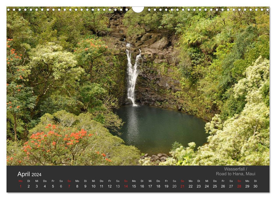 Hawaii - Land of Aloha (CALVENDO Wandkalender 2024)