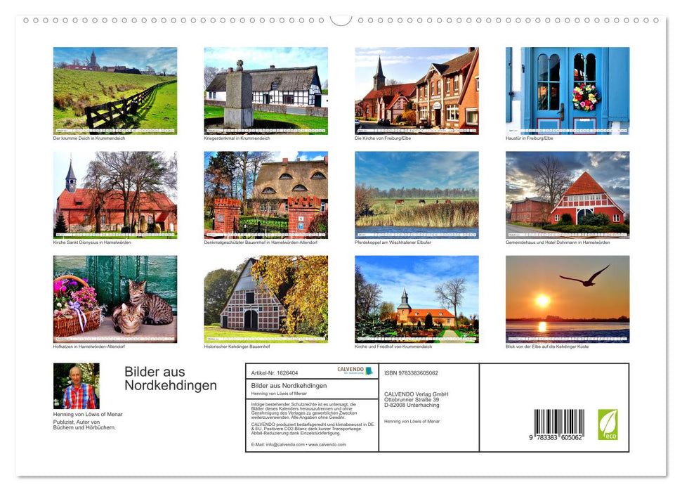 Photos de Nordkehdingen (Calendrier mural CALVENDO Premium 2024) 