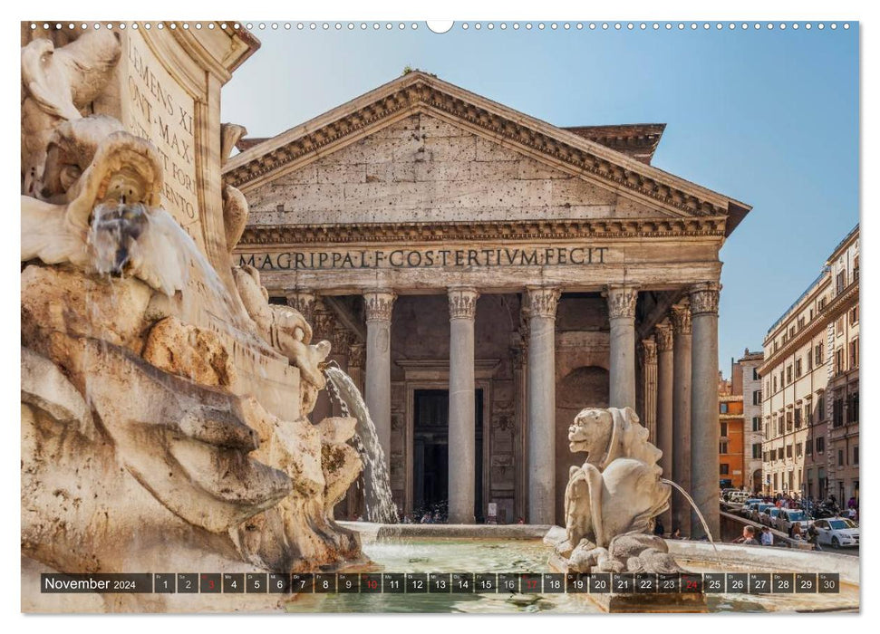 Un week-end à Rome (Calendrier mural CALVENDO Premium 2024) 