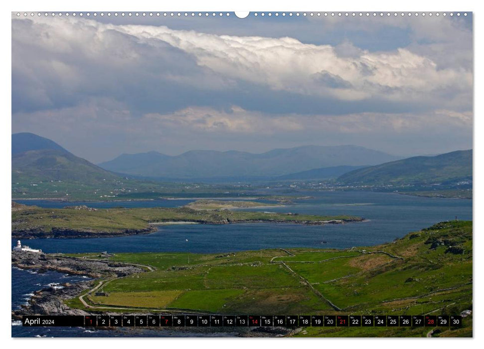 Les divers paysages de l'Irlande (Calvendo Premium Wall Calendar 2024) 