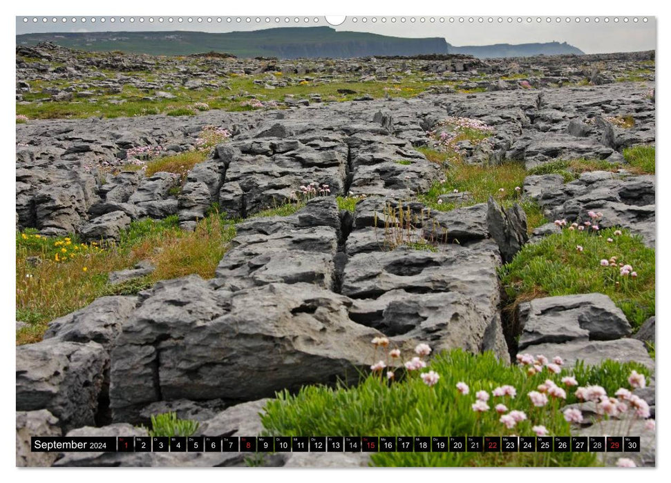 Les divers paysages de l'Irlande (Calvendo Premium Wall Calendar 2024) 