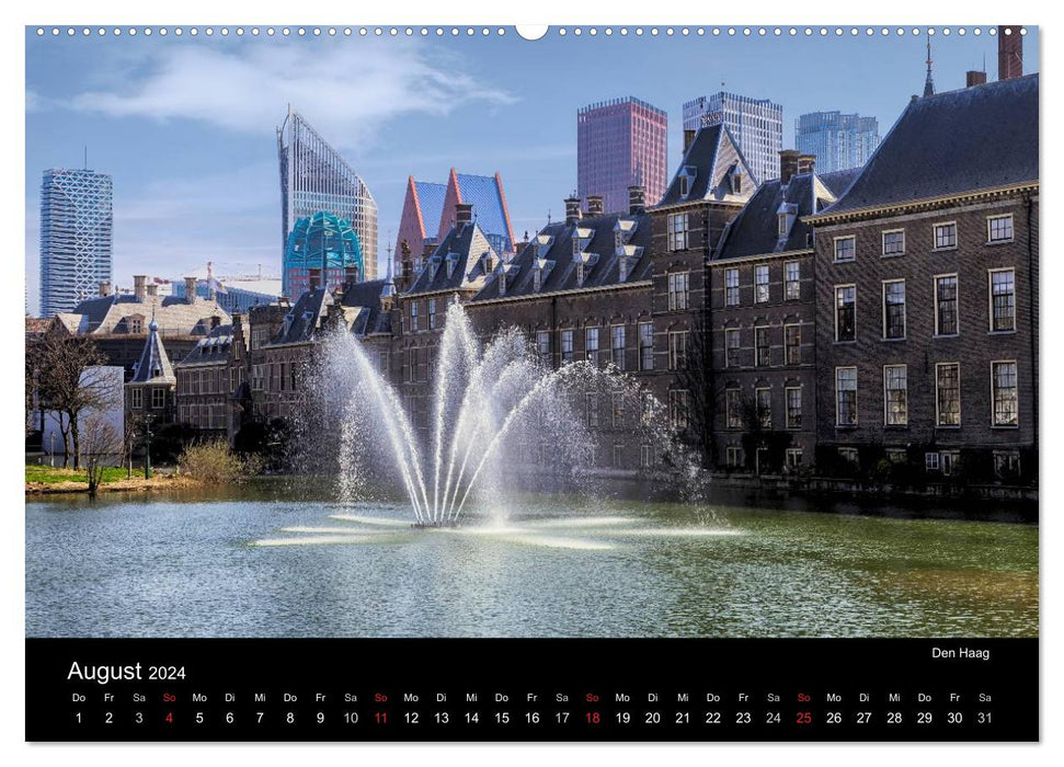 Pays-Bas (Calendrier mural CALVENDO Premium 2024) 