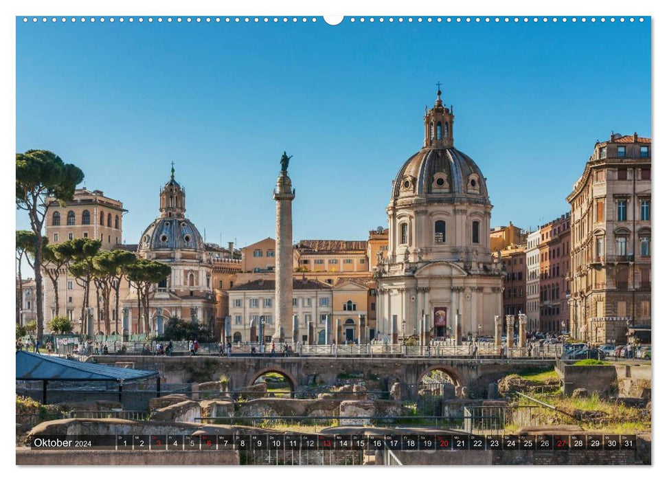 Ein Wochenende in Rom (CALVENDO Wandkalender 2024)