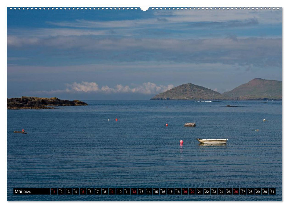 Les divers paysages de l'Irlande (calendrier mural CALVENDO 2024) 