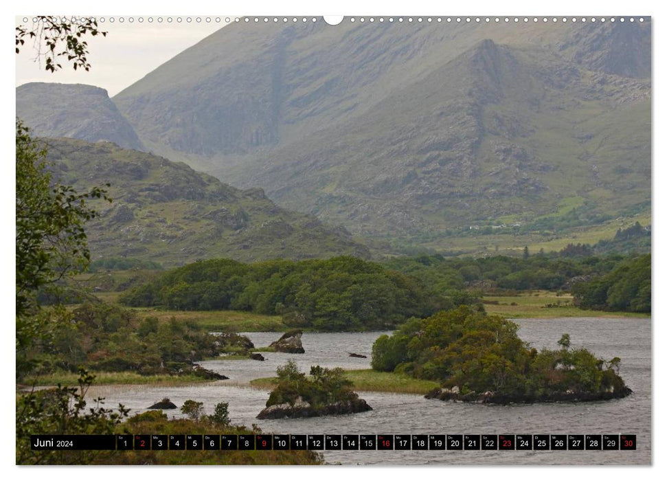 Les divers paysages de l'Irlande (calendrier mural CALVENDO 2024) 