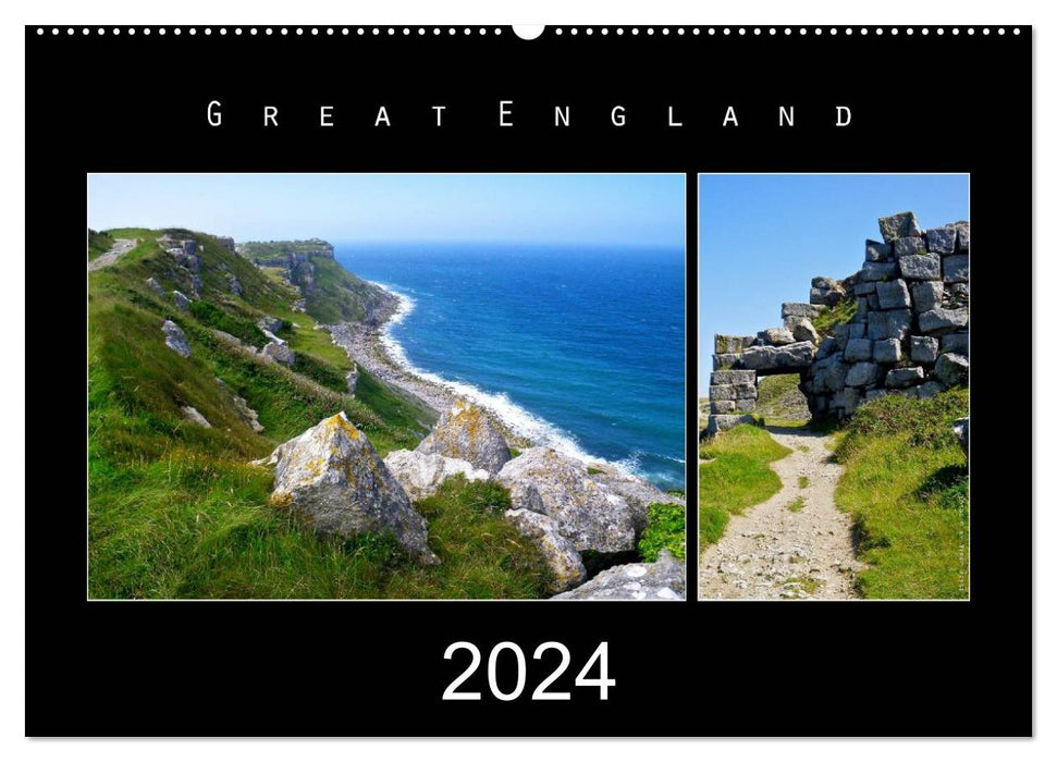 Grande Angleterre 2024 (Calendrier mural CALVENDO 2024) 