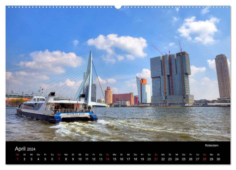 Die Niederlande (CALVENDO Wandkalender 2024)