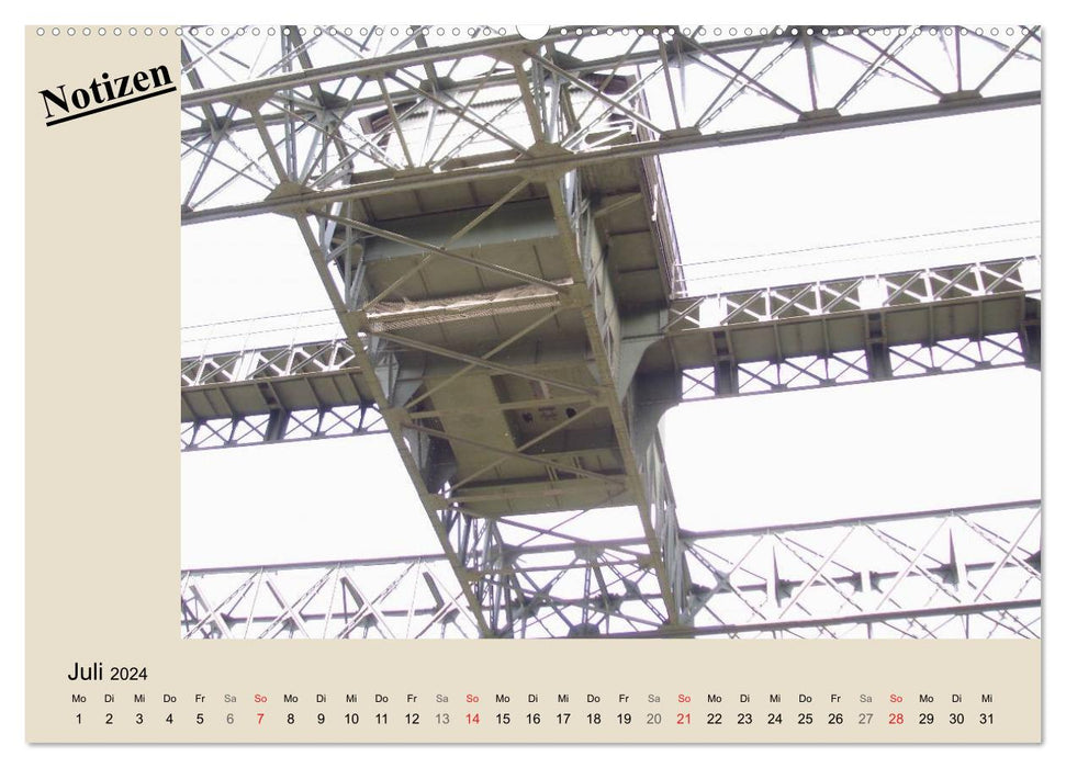 Schiffshebewerk (CALVENDO Premium Wandkalender 2024)