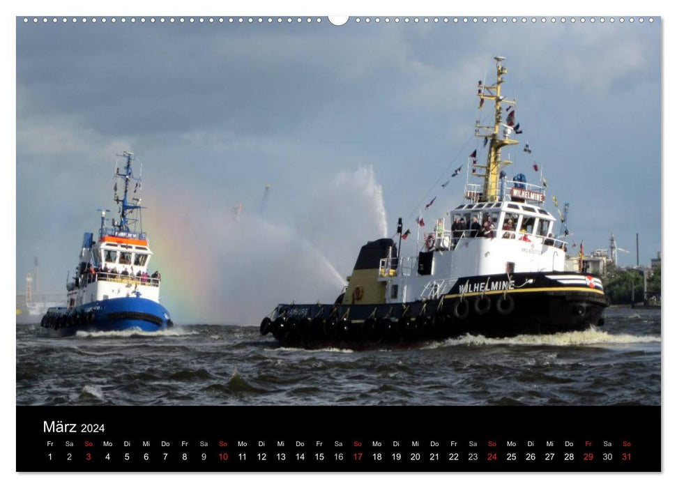 Hamburg Hafengeburtstag (CALVENDO Premium Wandkalender 2024)
