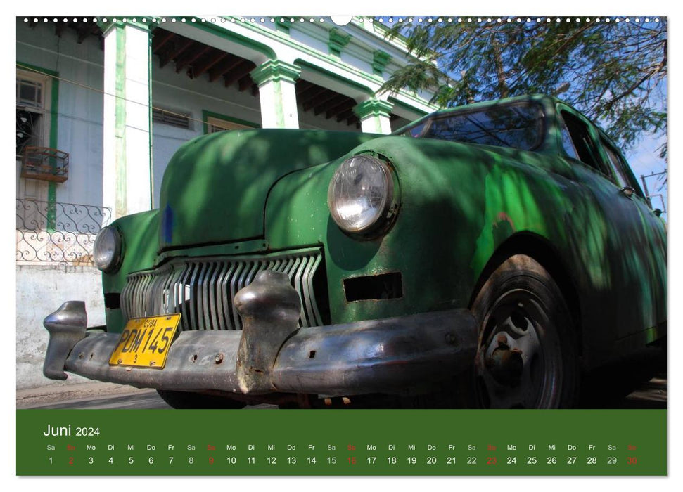 Cars of Cuba 2024 (CALVENDO Premium Wandkalender 2024)