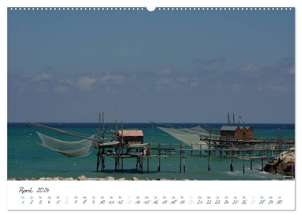 Apulien – Gargano und die Tremiti-Inseln (CALVENDO Wandkalender 2024)