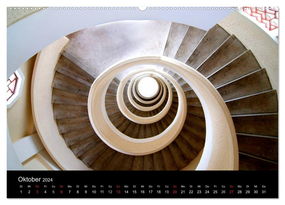Treppenwelten (CALVENDO Wandkalender 2024)