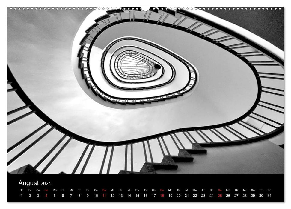 Treppenwelten (CALVENDO Wandkalender 2024)