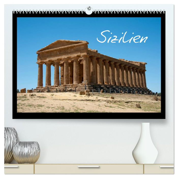 Sizilien (CALVENDO Premium Wandkalender 2024)