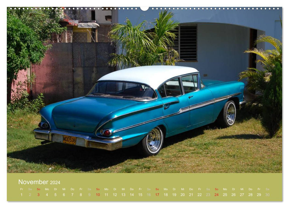 Cars of Cuba 2024 (CALVENDO Wandkalender 2024)