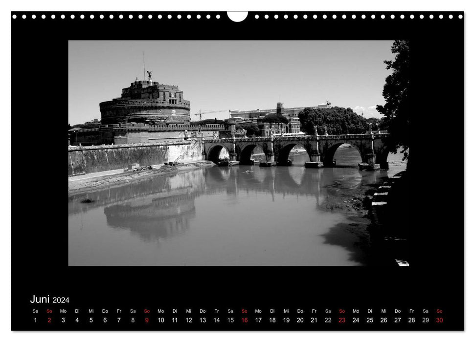 Rom - Göttliches Licht und Schattengestalten (CALVENDO Wandkalender 2024)