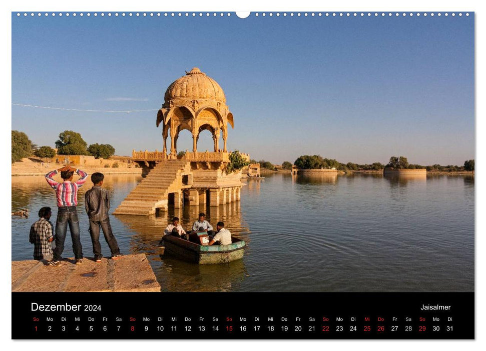 Indien, vom Taj Mahal zur Wüste Thar (CALVENDO Premium Wandkalender 2024)