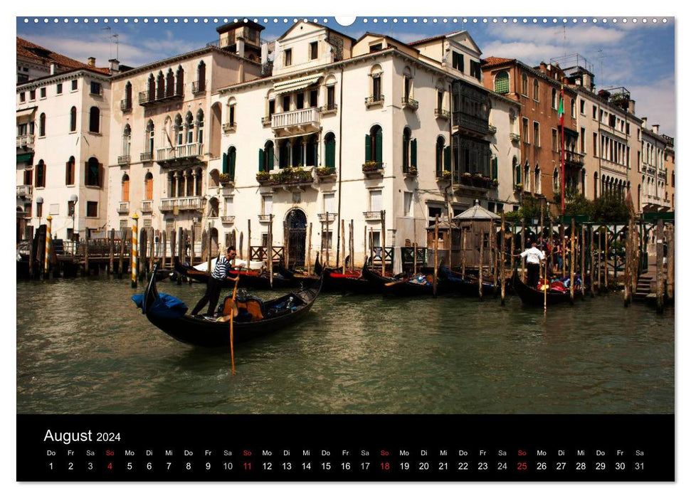 Venedig by André Poling (CALVENDO Premium Wandkalender 2024)