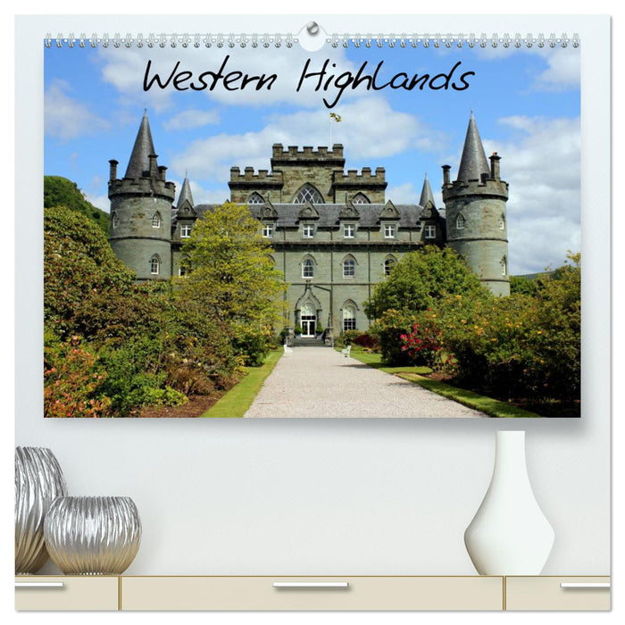 Western Highlands - Schottland (CALVENDO Premium Wandkalender 2024)