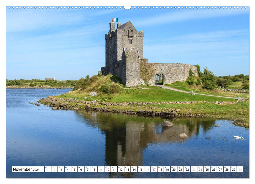 Ireland - West and East (CALVENDO wall calendar 2024) 