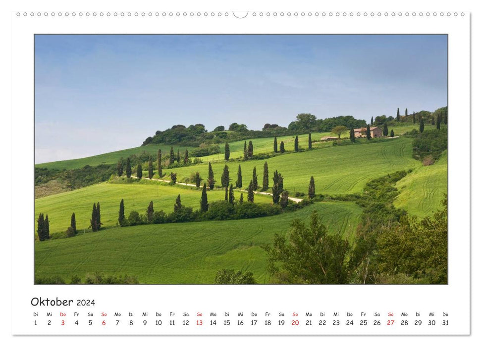 Toskana-Impressionen (CALVENDO Premium Wandkalender 2024)