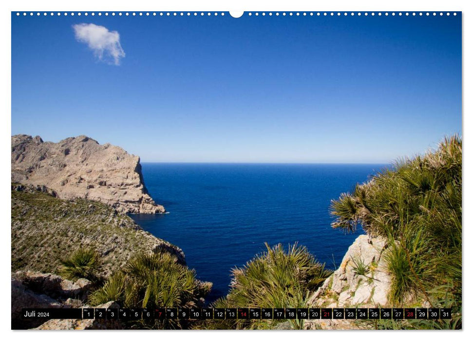 Mallorca (CALVENDO Premium Wandkalender 2024)