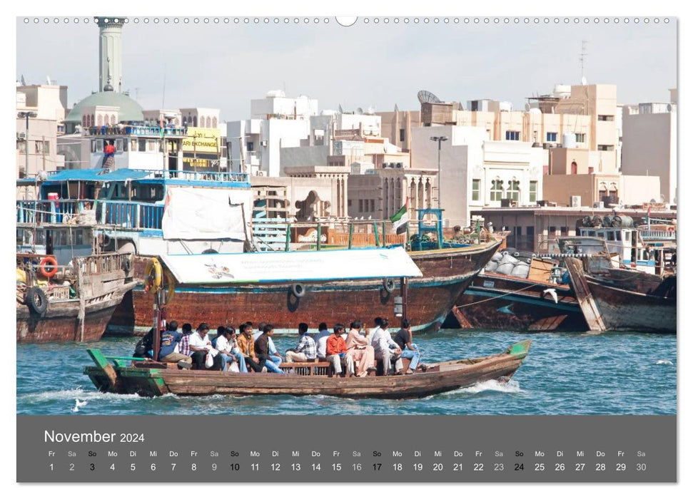 Dubai (CALVENDO Premium Wandkalender 2024)