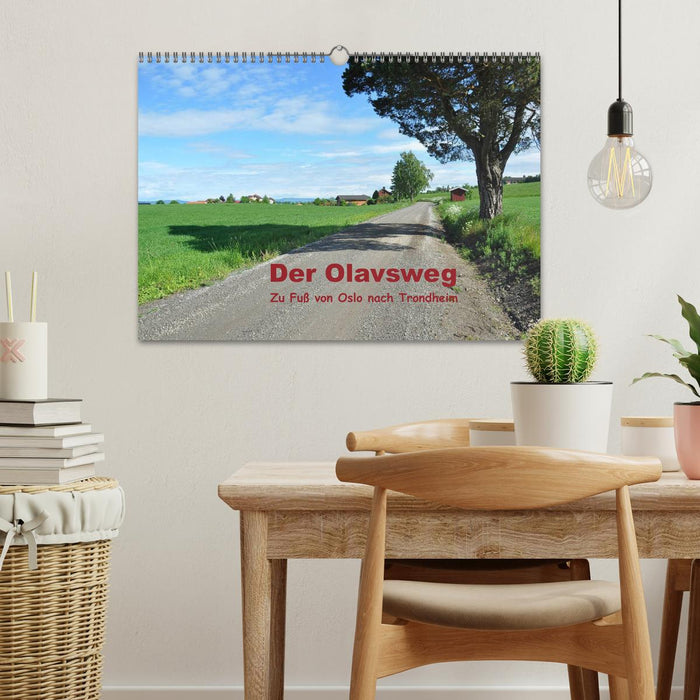 The Olavsweg (CALVENDO wall calendar 2024) 