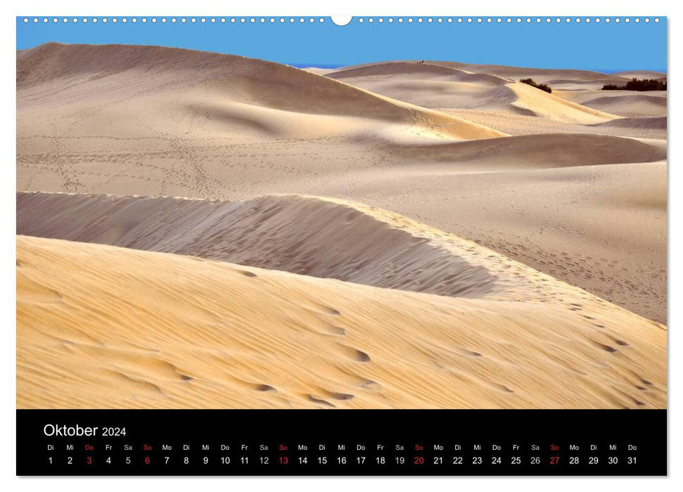 GRAN CANARIA/Dünen von Maspalomas (CALVENDO Wandkalender 2024)