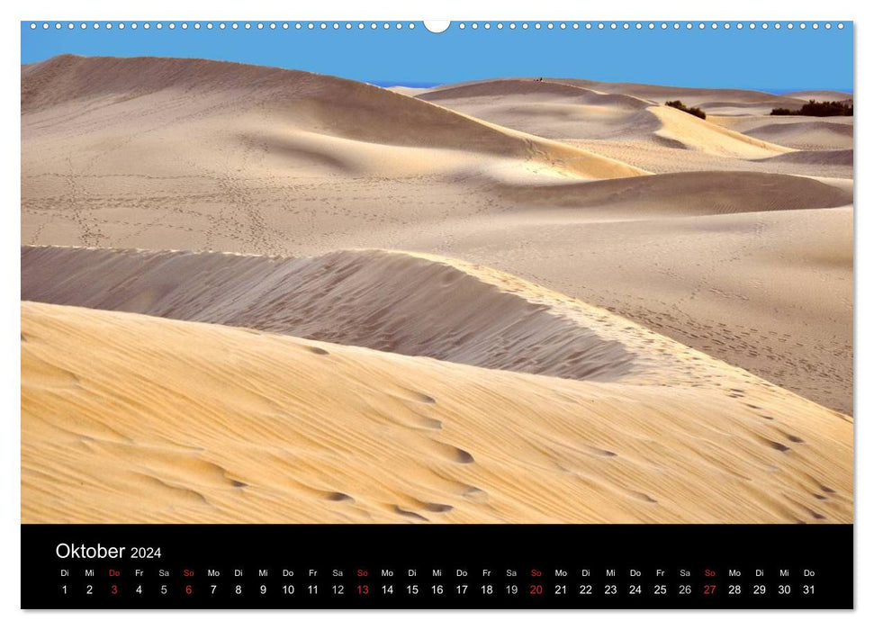 GRAN CANARIA/Dunes of Maspalomas (CALVENDO wall calendar 2024) 